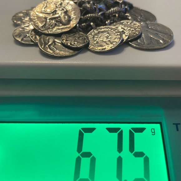 Silpada Iconic Roman Coin Cha-Cha Charm Sterling Silver Bracelet B1624 - Picture 17 of 17